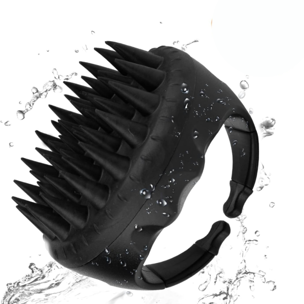 Hair Scalp Massager with Soft Silicone, Scalp Exfoliator for Remove Dandruff, Scalp Scrubber Hair Care Tools for Women and Men
