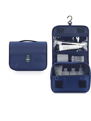 Multi-compartment Makeup Organizer Bag Waterproof Toiletry Pouch Portable Hanging Cosmetic organizer