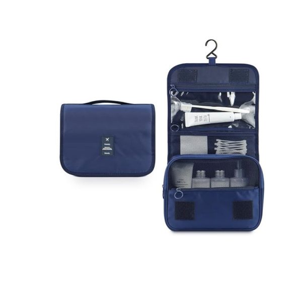Multi-compartment Makeup Organizer Bag Waterproof Toiletry Pouch Portable Hanging Cosmetic organizer