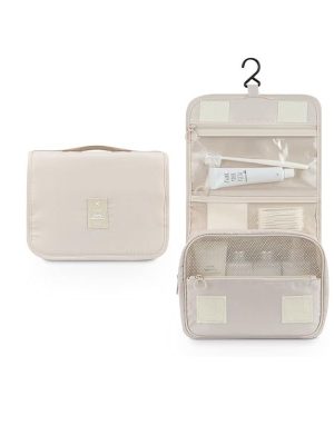 Multi-compartment Makeup Organizer Bag Waterproof Toiletry Pouch Portable Hanging Cosmetic organizer