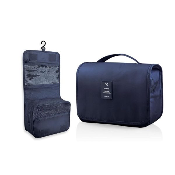 Multi-compartment Makeup Organizer Bag Waterproof Toiletry Pouch Portable Hanging Cosmetic organizer - Image 3