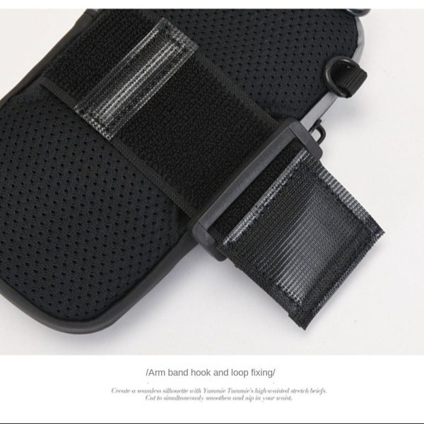 Phone Holder for Running, wrist pouch Workout and Gym Armband, Cell Phone Purse Small Crossbody Pouch, including Reflecting outlines, keys space and handsfree outlet - Image 11