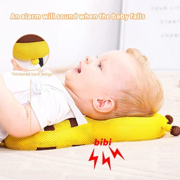 Premium Quality Baby Head Protector Backpack Bee Design Soft Landing & Safety Toddler Fall Protection for Baby - Image 2
