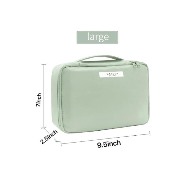 Premium Quality Cosmetic Bag for Women Cosmetic Water-proof Travel Makeup Bag Large Capacity