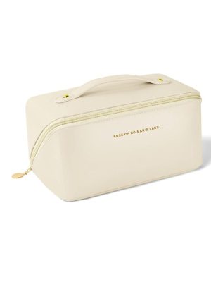 Premium Quality Travel Cosmetic Bag for Women, Large Capacity Multi Layered Storage Makeup Bag
