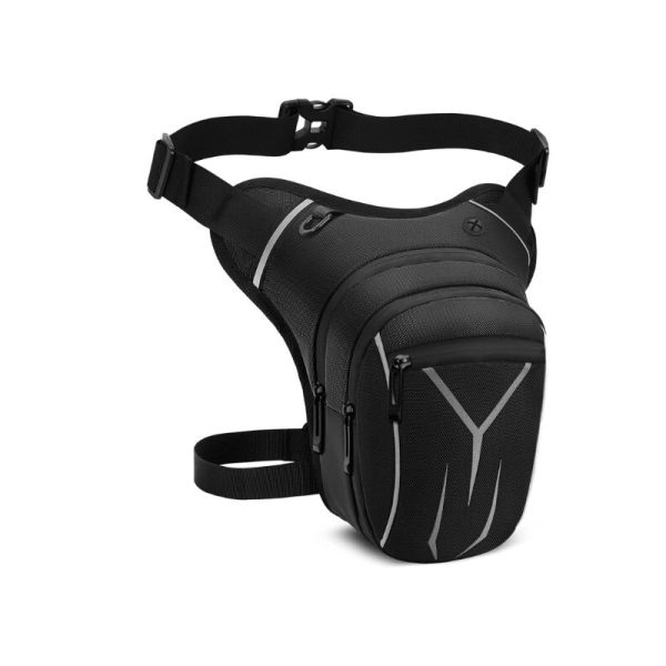 Leg Strap Waterproof Fanny Pack Outdoor Motorcycle Drop Leg Bag for Hiking Climbing Cycling Bike Riding