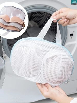Premium Quality Bra Washing Lingerie Bag Underwear Brassiere Washing Bags with Zipper for Women