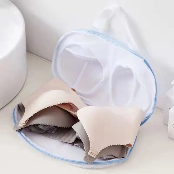 Premium Quality Bra Washing Lingerie Bag Underwear Brassiere Washing Bags with Zipper for Women - Image 6