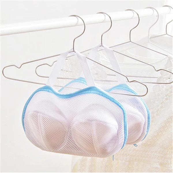 Premium Quality Bra Washing Lingerie Bag Underwear Brassiere Washing Bags with Zipper for Women - Image 5