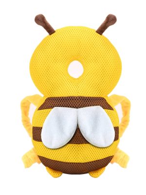 Premium Quality Baby Head Protector Backpack Bee Design Soft Landing & Safety Toddler Fall Protection for Baby