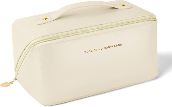 Premium Quality Travel Cosmetic Bag for Women, Large Capacity Multi Layered Storage Makeup Bag - Image 6